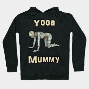 Yoga Mummy Table Top Pose Hoodie